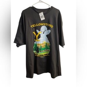 Yellowstone Paramount Network Dutton Ranch Graphic Tee Shirt XXL Westerncore